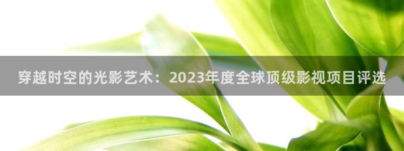 麦田 电影：穿越时空的光影艺术：2023年度全球顶级影视项目评选